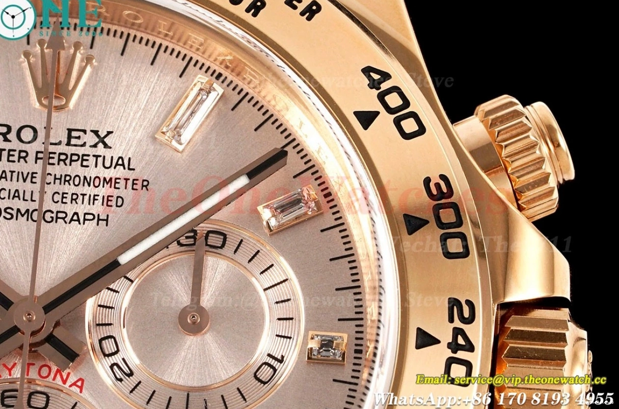 116505 RG Daytona RG DD4130 Clean champagne Dia 40mm 0419